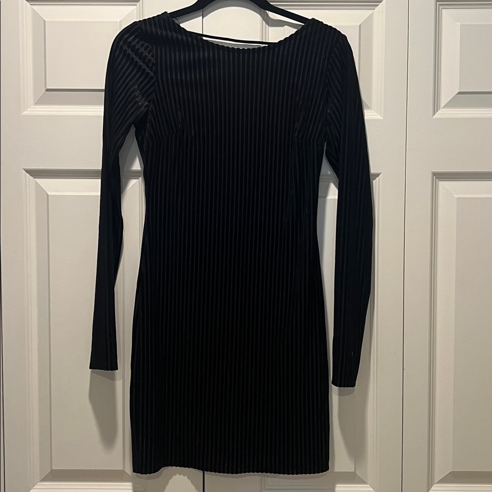 Black Velvet Dress